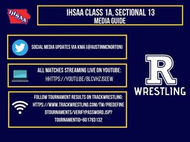 Riverside to Host 1A Sectional Wrestling Saturday February 6, 2021