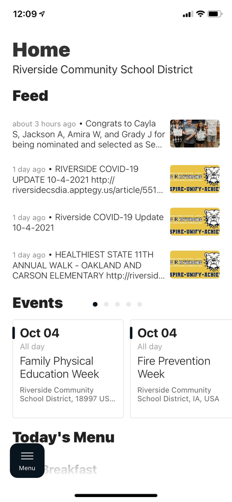 layout app phone