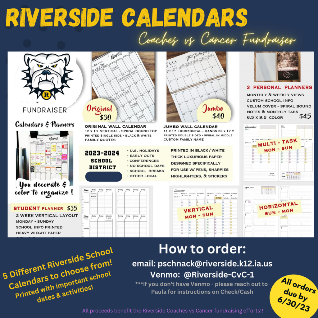 Riverside Calendars